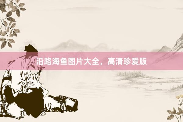 沿路海鱼图片大全，高清珍爱版